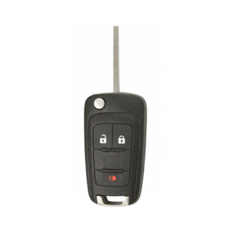 Chevrolet 3 Button Remote Flip Key OHT01060512 20873623 (Non-PEPS) – Refurbished B 182221