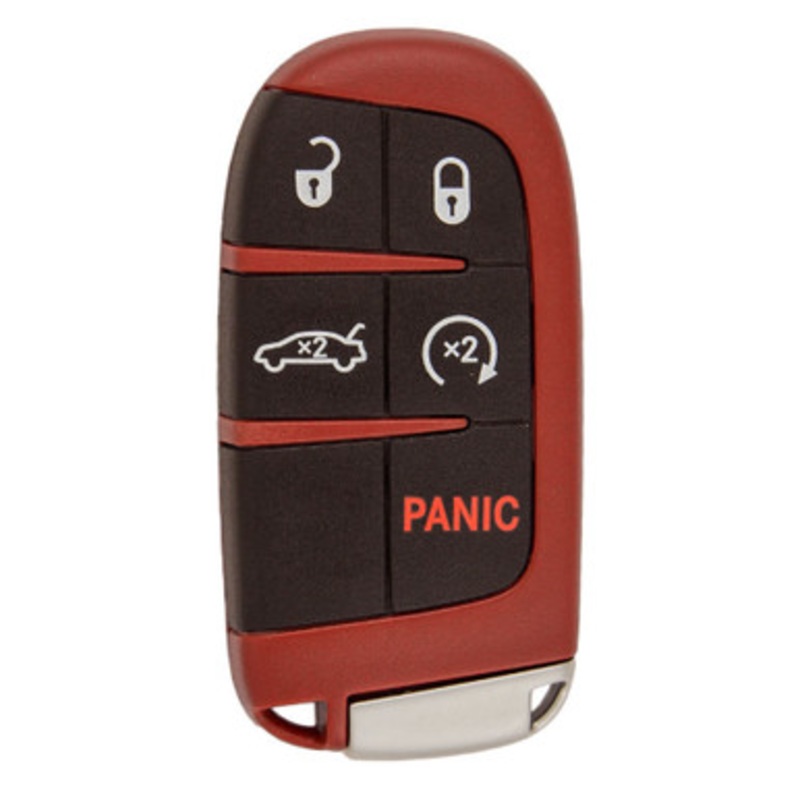 Dodge 5-Button Smart Key M3N-40821302 68394205AA 433 MHz, New OEM