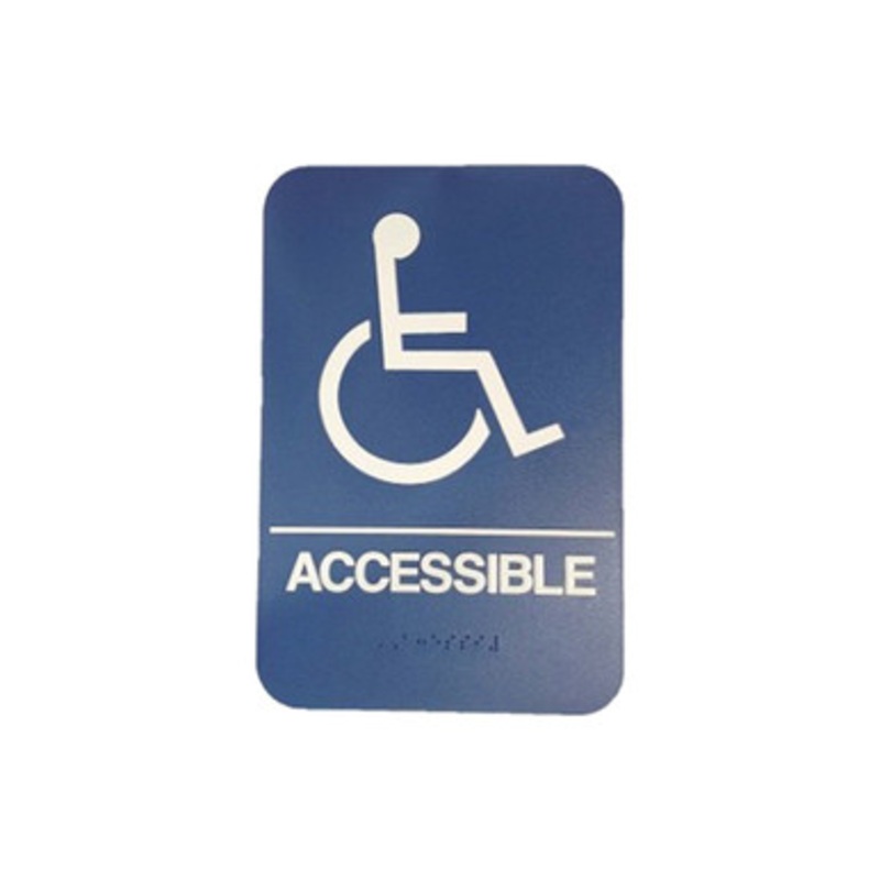 DON-JO HS-9070-06 Handicap Ada Sign