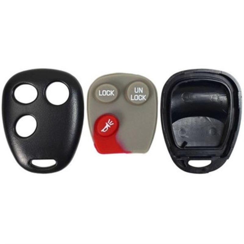 GM 3 Button LHJ009 Remote Case