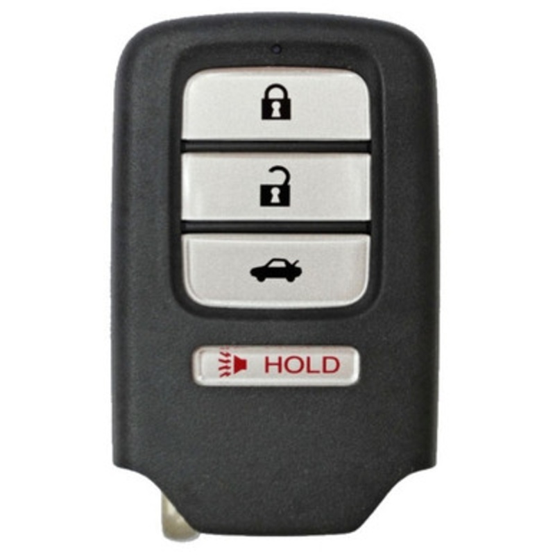 Honda 4 Button Driver 2 Smart Key ACJ932HK1310A, 72147-T2G-A81, 433 MHz – Refurbished, Recase