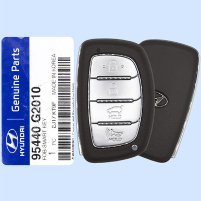 Hyundai 4 Button Smart Key TQ8-FOB-4F11, 95440-G2010, 433 MHz – New, OEM
