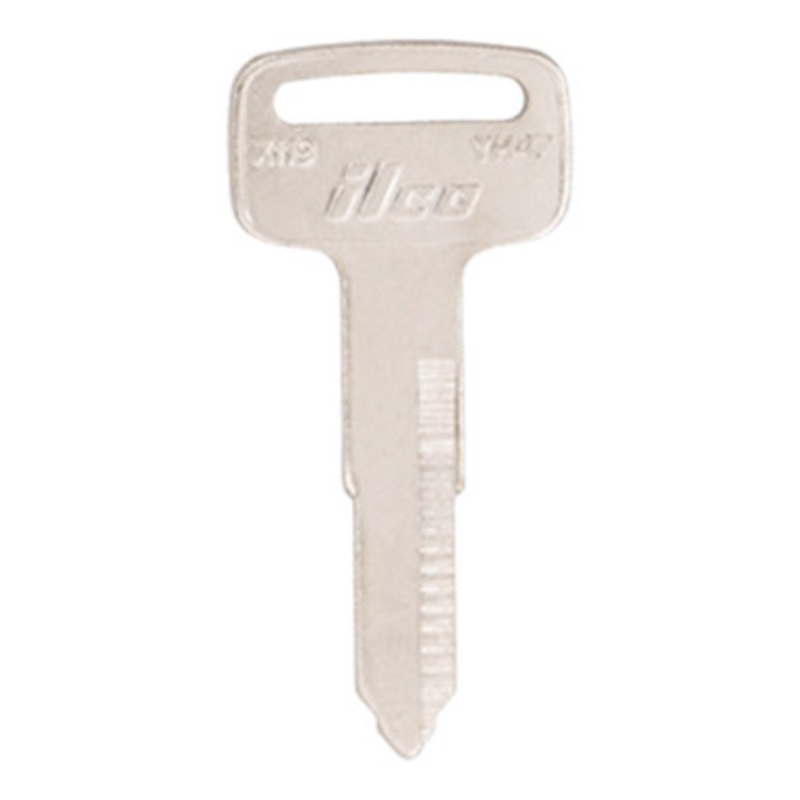 ILCO AF01035012 YH47 Motorcycle Mechanical Key, Pack of 10