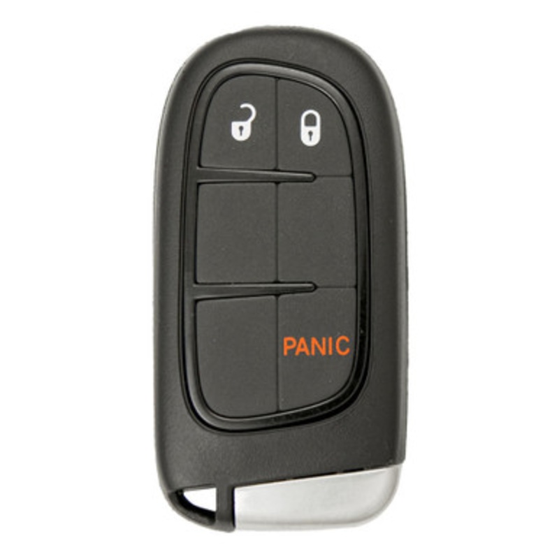 Keyless2Go Jeep 3 Button Smart Key GQ4-54T, 68105087AJ, 433 MHz – Premium Aftermarket