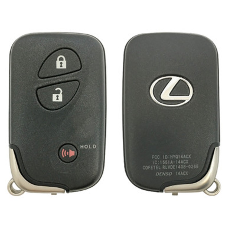 Lexus 3 Button Proximity Smart Key (GNE Board – 5290) HYQ14ACX, 89904-48181, 315 MHz – Refurbished, Grade A