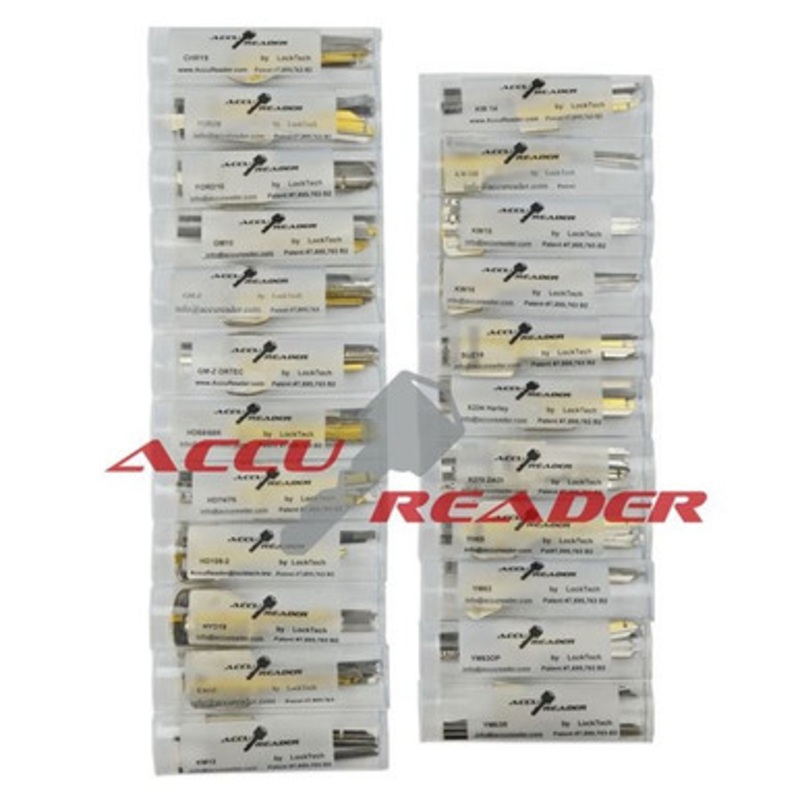 Accu Reader Full Set of 23 Lock Decoders