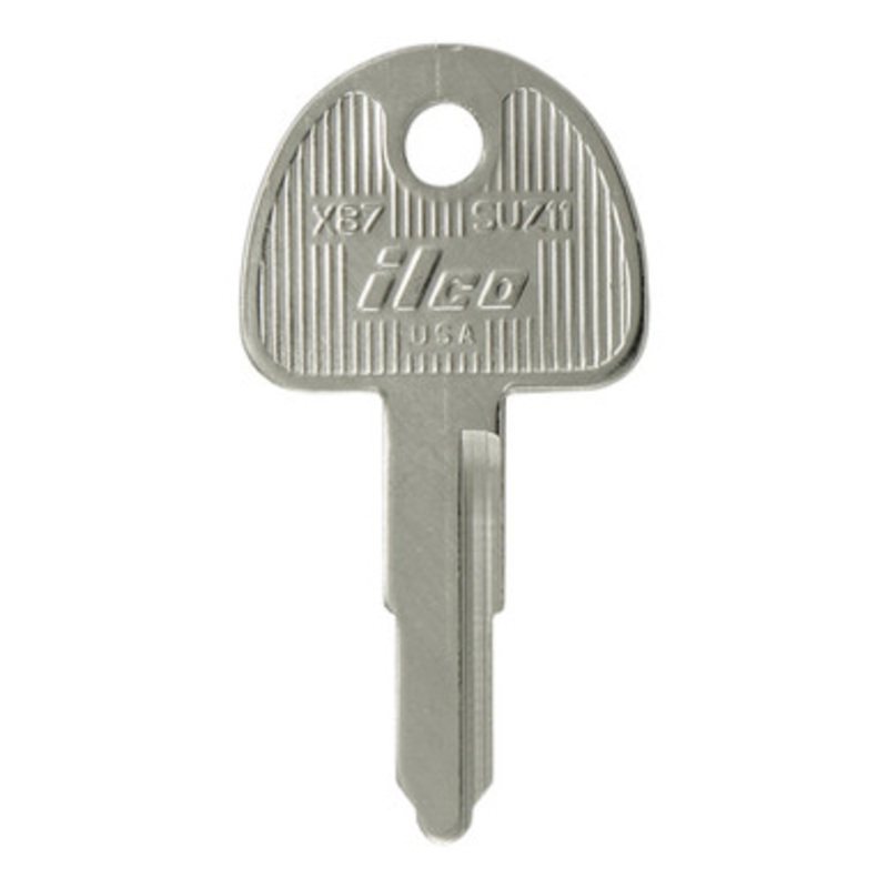 ILCO AF54992002 SUZ11 Motorcycle Mechanical Key, Pack of 10