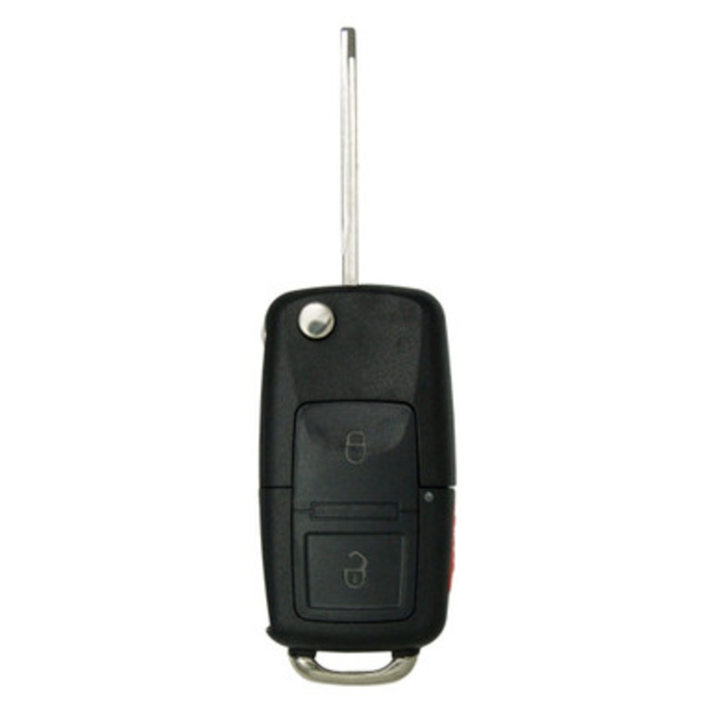 Keyless2Go 3 Button Flip Key (80 Bit) Replacement for Ford OUCD6000022 and H92