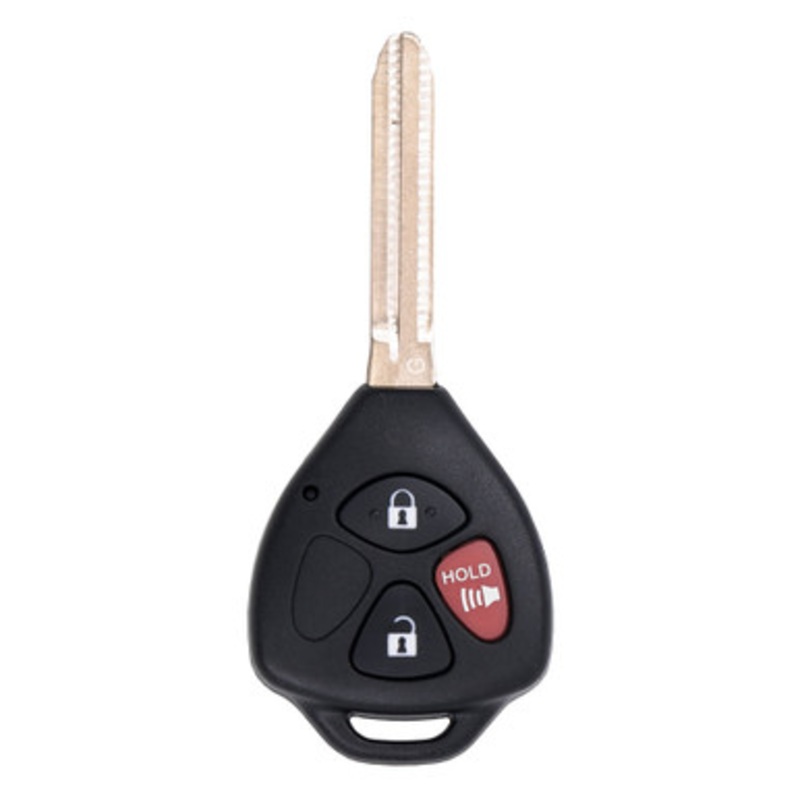 Keyless2Go Remote Head Key 3 Button Replacement for Toyota GQ4-29T / 89070-02640 / G Chip, TLS-KH3-059-AFB-ZZZZ-001