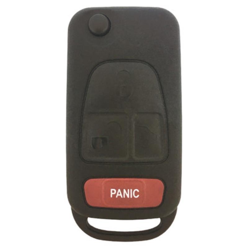 Mercedes/Smart 4 Button Remote Head Key NCZMB1K – Refurbished Recase