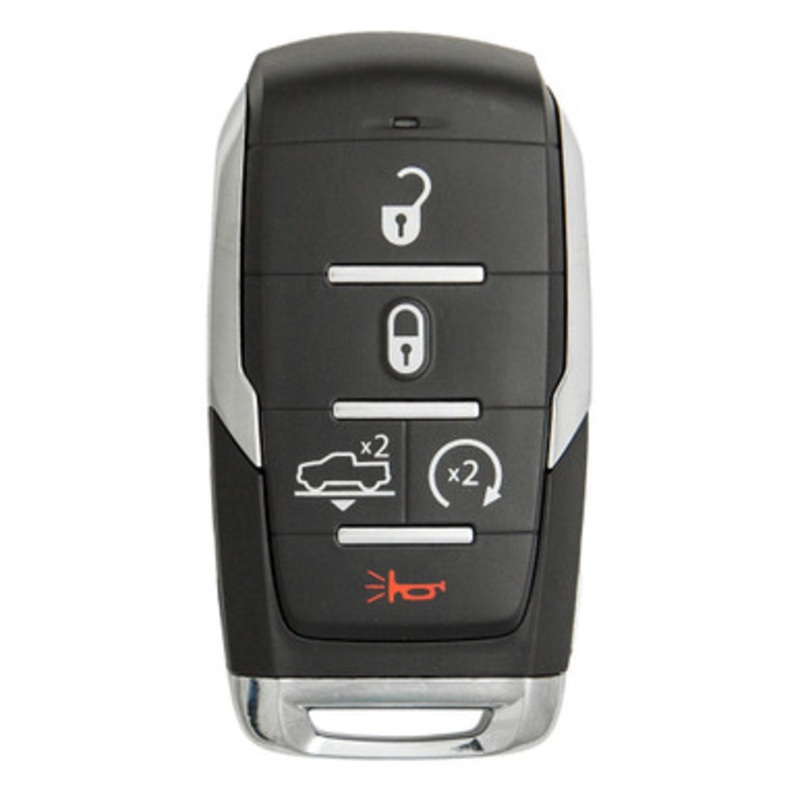 RAM 5 Button Smart Key OHT-4882056, 68291690AD, 433 MHz – New OEM