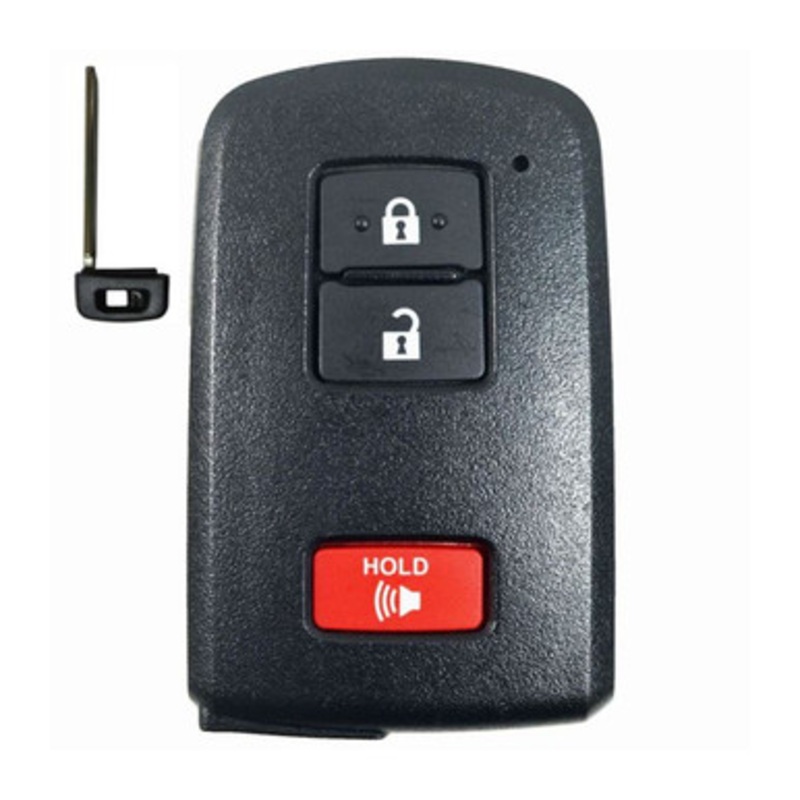 Toyota 3 Button Proximity Smart Key (G Board – 0020) HYQ14FBA, 89904-52290, 315 MHz – Refurbished, Recase