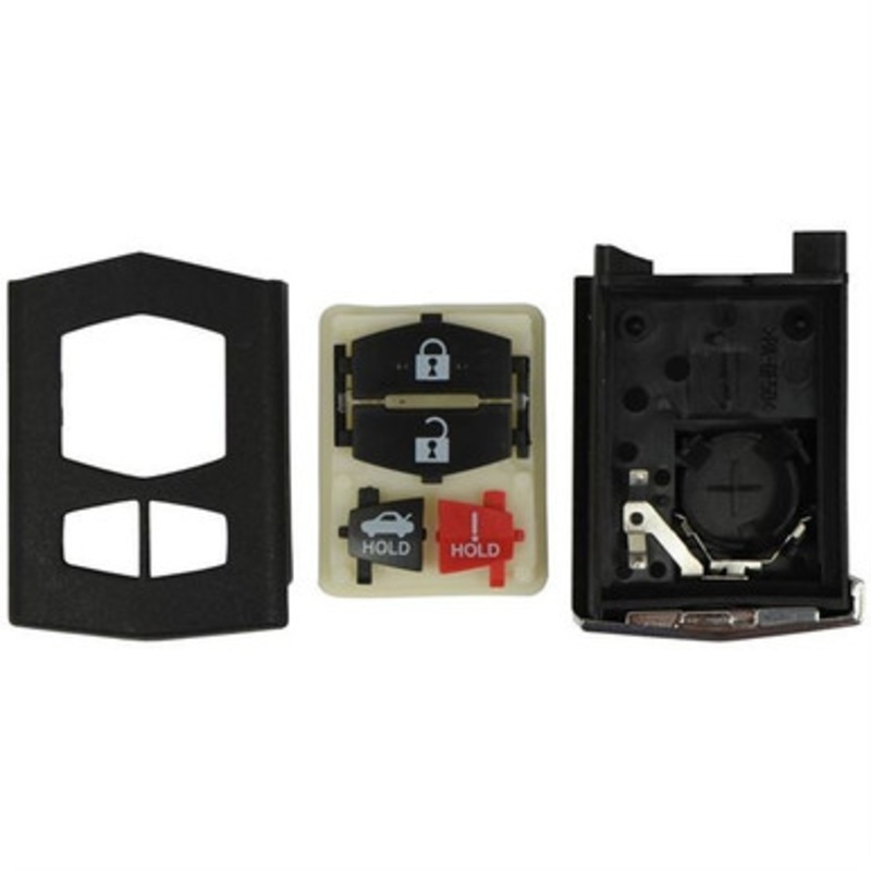 4 Button Mazda BGBX Flip Key Remote Portion Shell