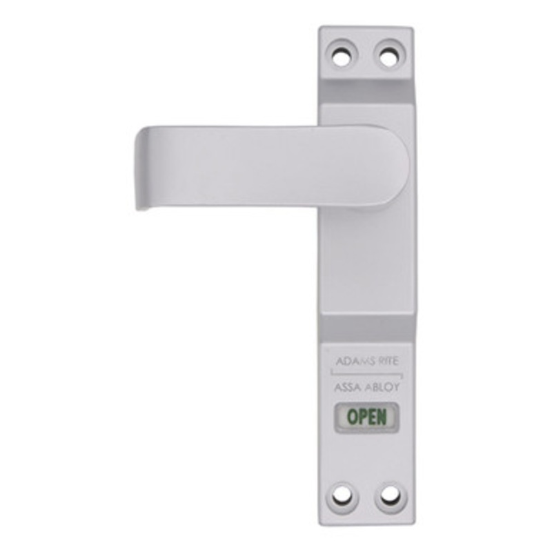 Adams Rite 4550R Lever for MS1850A, MS1850S Deadlocks – Thick Door (1-3/4 to 2 Inch)  – Right Hand/Right Hand Reverse – Clear Aluminum