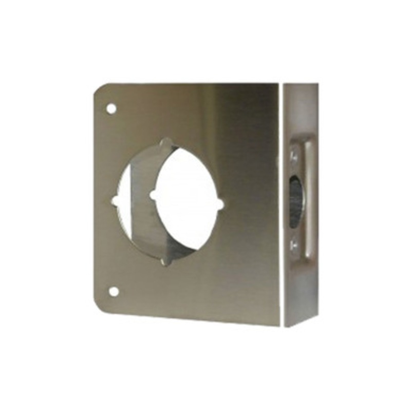 Don-Jo Wrap Around 81-CW For Cylindrical Door Locks With 2 1/8 Hole – 2 3/4 Backset – 1 3/4 Door – 630 Finish