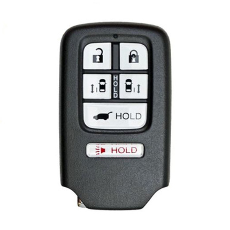 Honda 6 Button Driver 1 Smart Key KR5V1X, 72147-TK8-A61, 315 MHz – Refurbished, Grade A