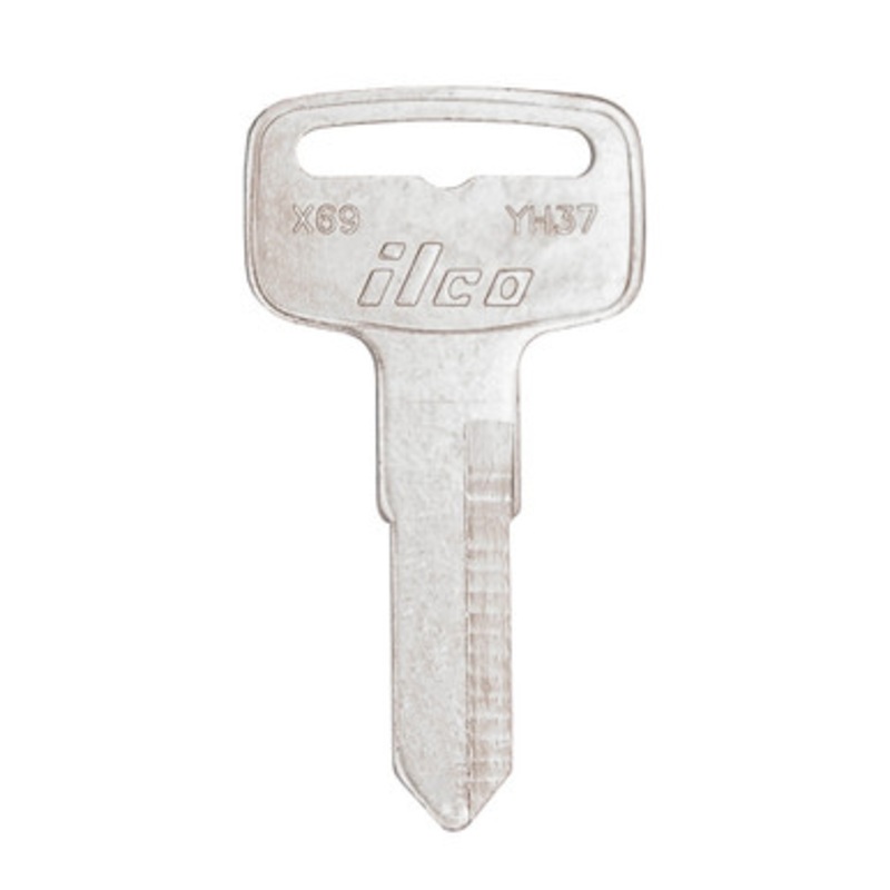 ILCO AF01000022 YH37 Motorcycle Mechanical Key, Pack of 10