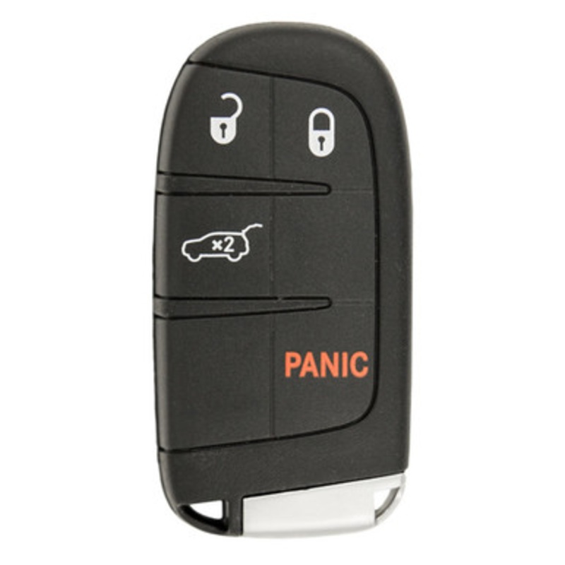 Jeep 4 Button Smart Key M3N-40821302, 68143504AB, 433 MHz – New, OEM