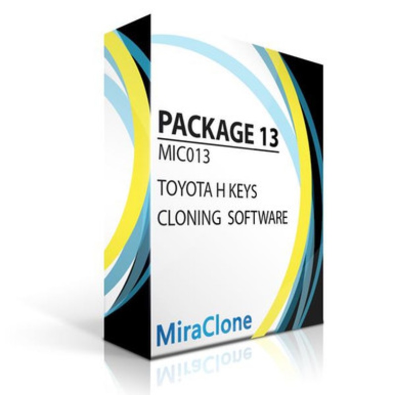 MiraClone Cloning Software For Toyota H Keys DST-AES 128  – Package 13