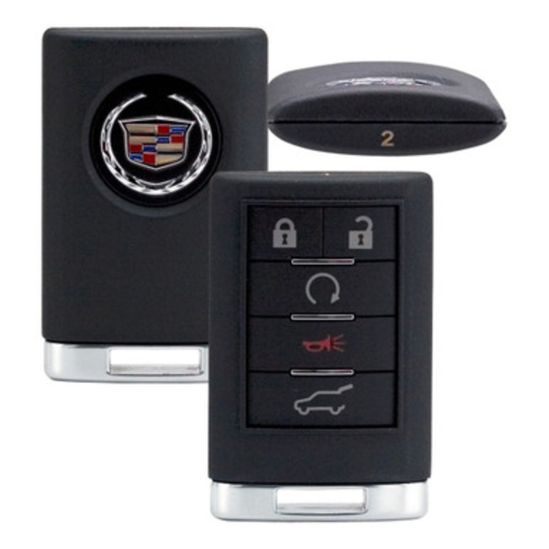 Strattec 5 Button Remote Key Fob 20998282 for Cadillac CTS Wagon – Driver 2