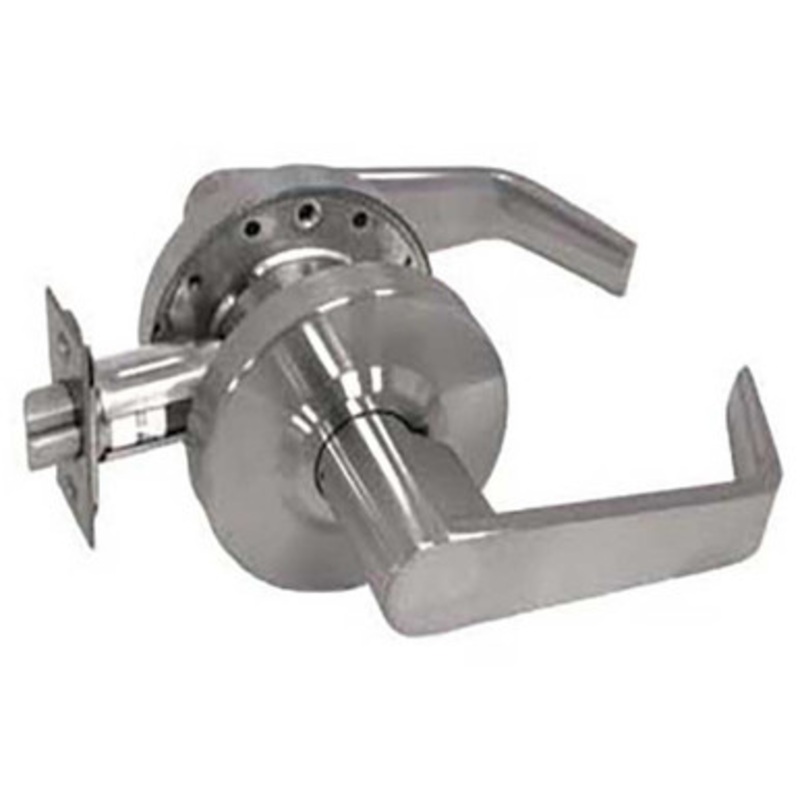 TELL L2010 Grade 2 Door Lever – Passage – Satin Chrome 26D – 2-3/4 BACKSET
