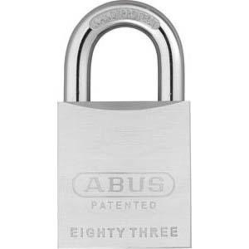 ABUS Schlage C – 83/50-300  6/5 Pin Rekeyable Chrome Plated Brass Padlock