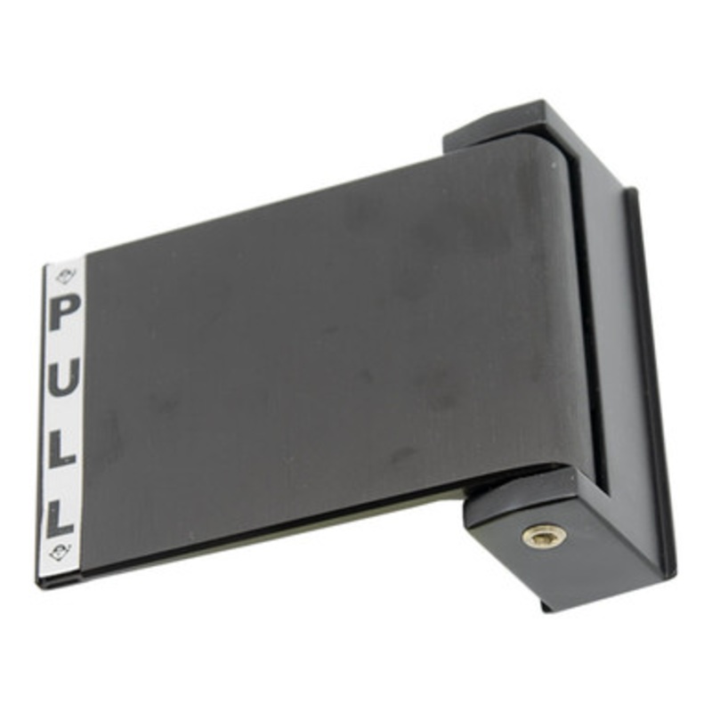 Adams Rite 4590 Deadlatch Paddle For 4300/4500/4900 Deadlatch Series  – Push To Left – 1-3/4 Inch Doors – Dark Bronze Anodized