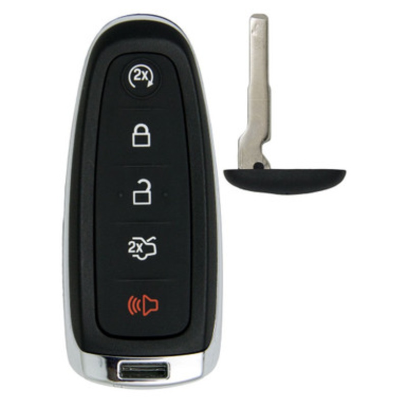 Ford 5 Button Smart Key M3N5WY8609, 164-R8092, 315 MHz with 164-R8022 Insert – Refurbished Grade A