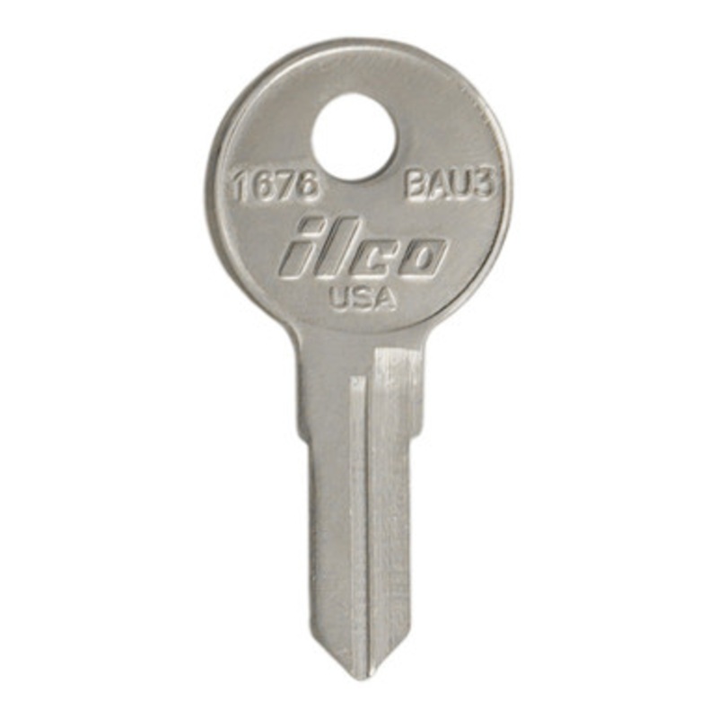 ILCO 1676 BAU3 BAUER Key Blank -10 Pack