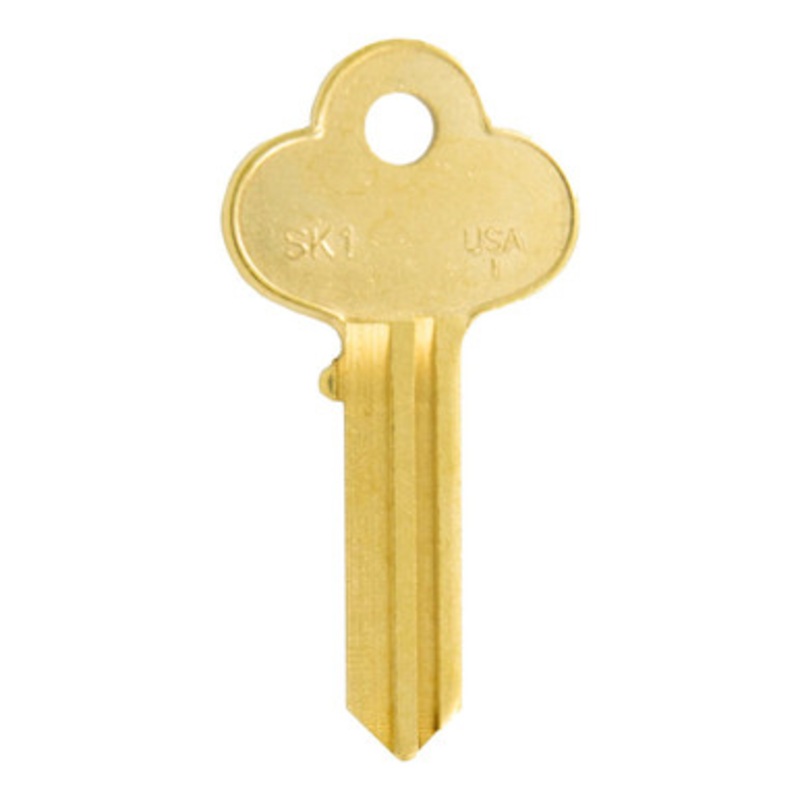 ILCO SK1 R1OO1EN Skillman Corbin Key Blank – Brass – 50 Pack