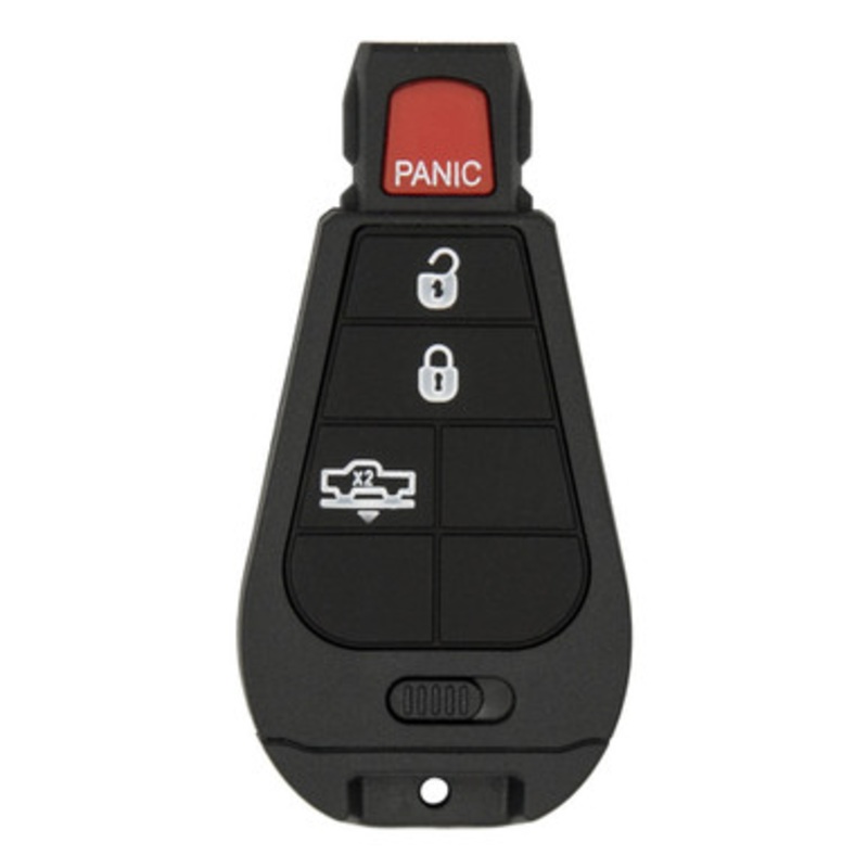 Keyless2Go 4 Button Remote Key Replacement For RAM GQ4-53T / 68159654 AG – With Durashell Technology