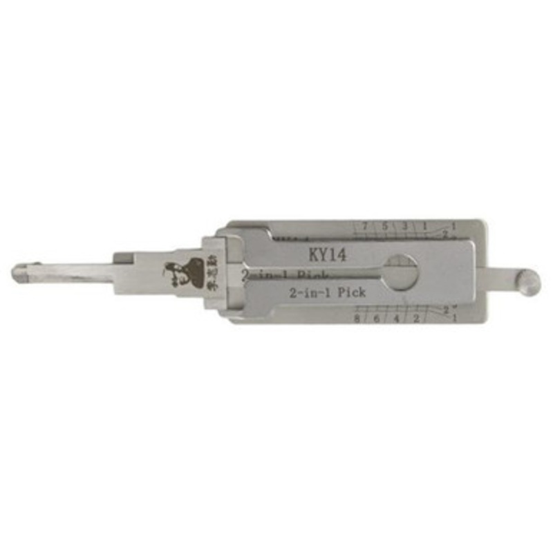 Original Lishi Kia KY14 KK8 – 2-in-1 Pick – Door/Trunk
