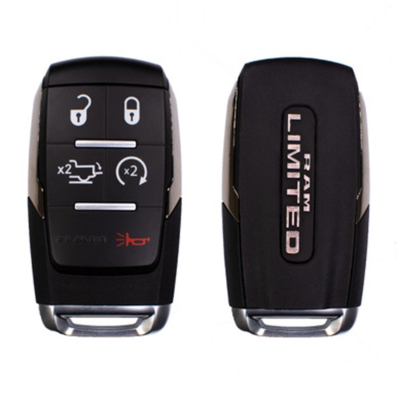 RAM Limited 5 Button Smart Key GQ4-76T, 68575431AA, 433 MHz – Refurbished, Grade A