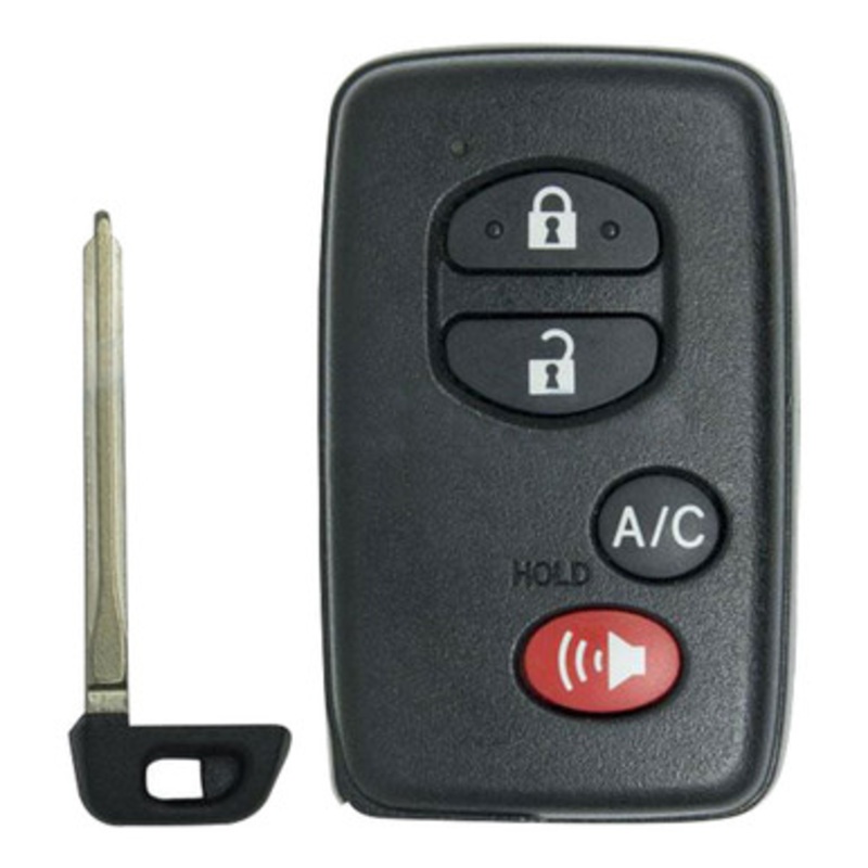 Toyota 4 Button Proximity Smart Key (E Board – 3370)  HYQ14AAB, 89904-47420, 315 MHz – New, OEM