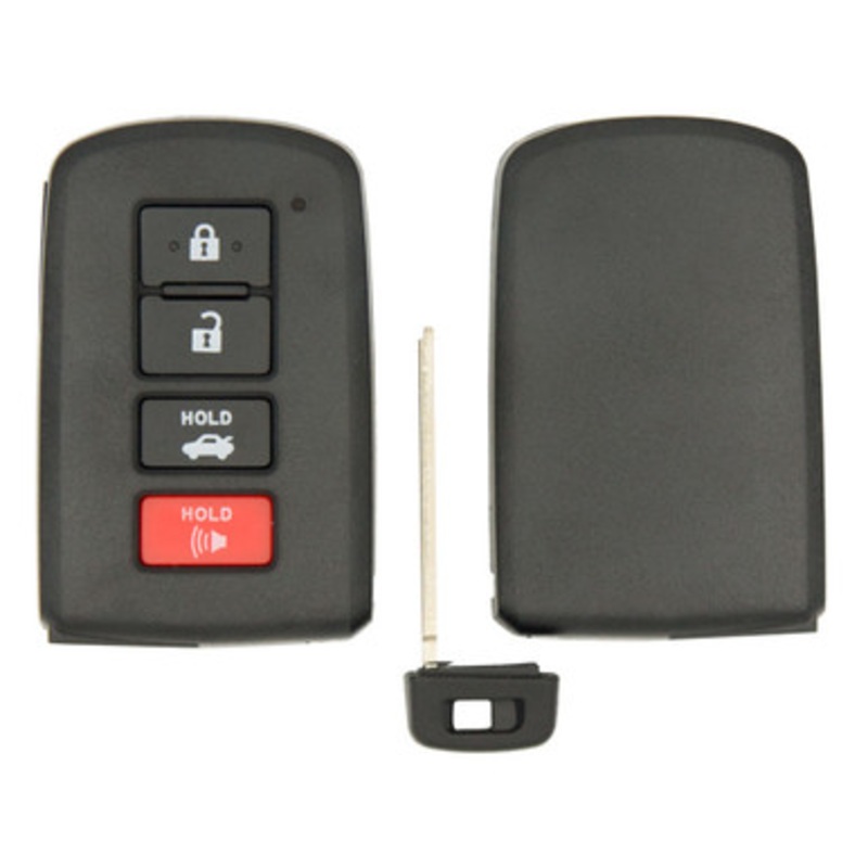 4 Button Shell with Trunk For Toyota Smart Proximity Remote Key HYQ14FBA