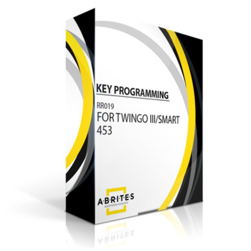 Abrites RR019 Key Programming for Twingo III/SMART 453 – Software