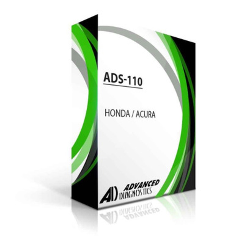 Acura/Honda ADS-110 Basic & 2007 Software for T-Code