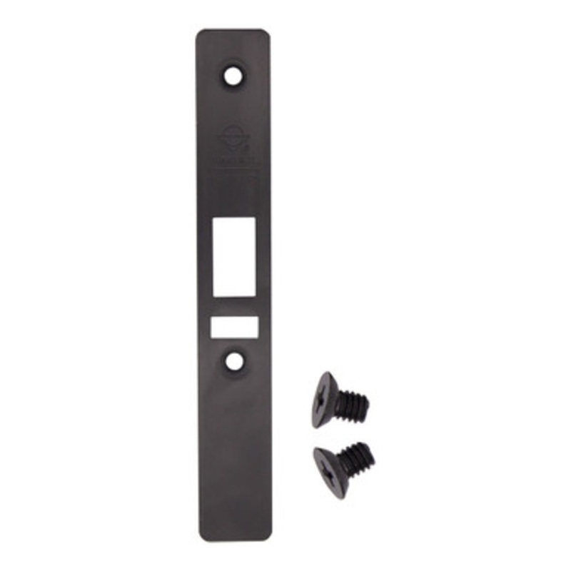 Adams Rite 24-0017 Faceplate – Flat – For 4500 Series Deadlatch – Bronze Anodized