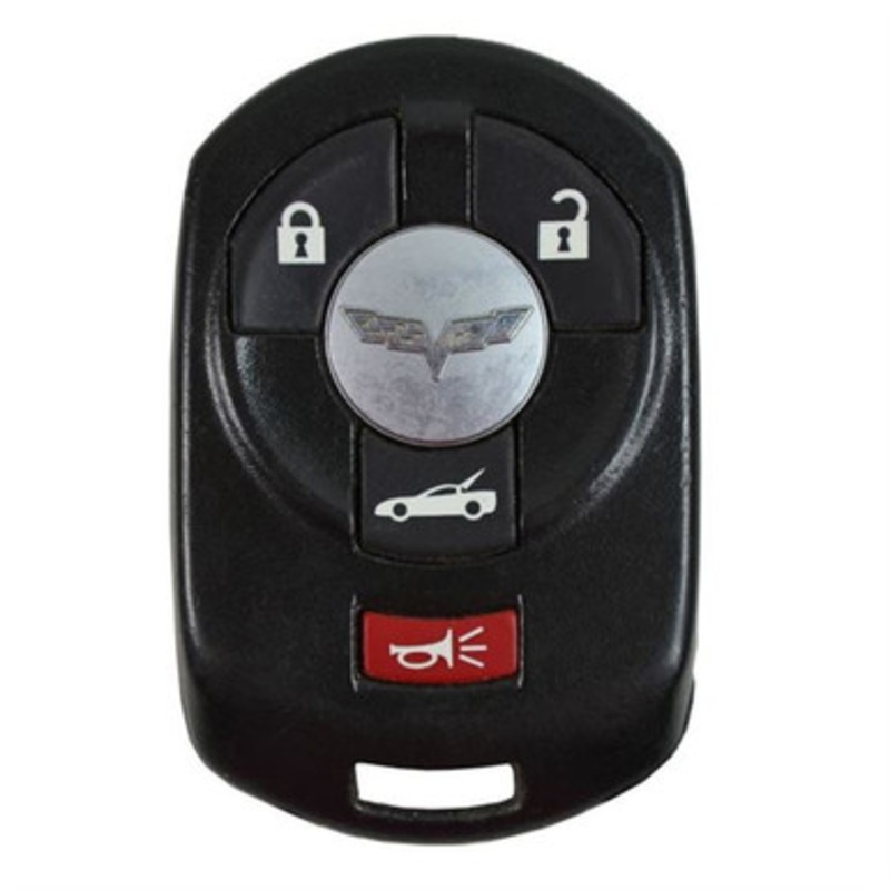 Chevrolet Corvette 4 Button Driver 2 Remote M3N-65981403, 10372542, 315 MHz – Refurbished, Grade A