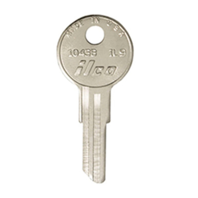 ILCO 1043B IL9 Illinois Cabinet Lock / Reset Switch Key Blank -10 Pack