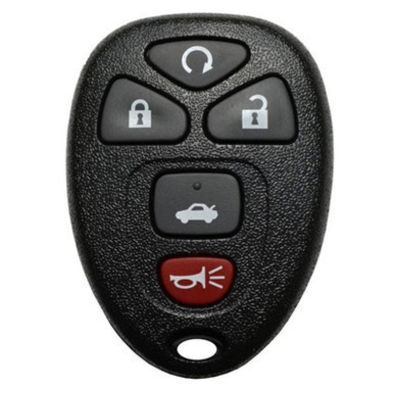Keyless2Go Buick Cadillac Chevrolet 5-Button Remote OUC60221 OUC60270 10337867