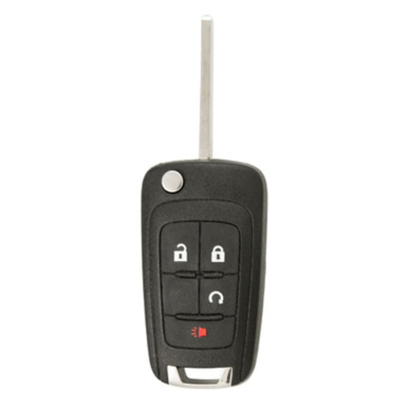 Keyless2Go GMC 4 Button Non-PEPS Remote Flip Key OHT01060512, 20873622, 315 MHz – Premium Aftermarket