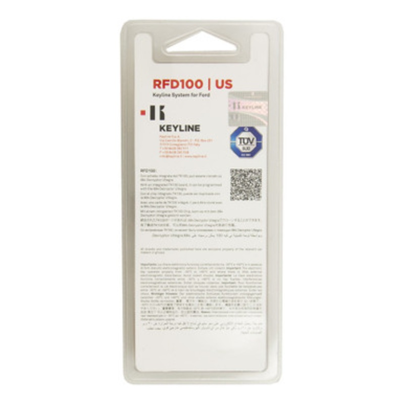 KEYLINE (RFD100-US-40) Cloneable Remote Head Key