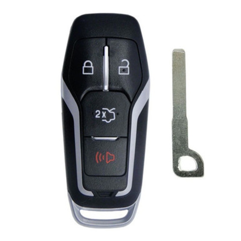 Lincoln 4 Button 1-Way Smart Key M3N-A2C31243800, 164-R8139, 315 MHz – Refurbished, Grade A