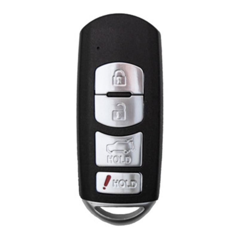 Mazda 4-Button Smart Key WAZSKE13D01 TKY2-67-5DY 315 MHz, Refurbished Recase