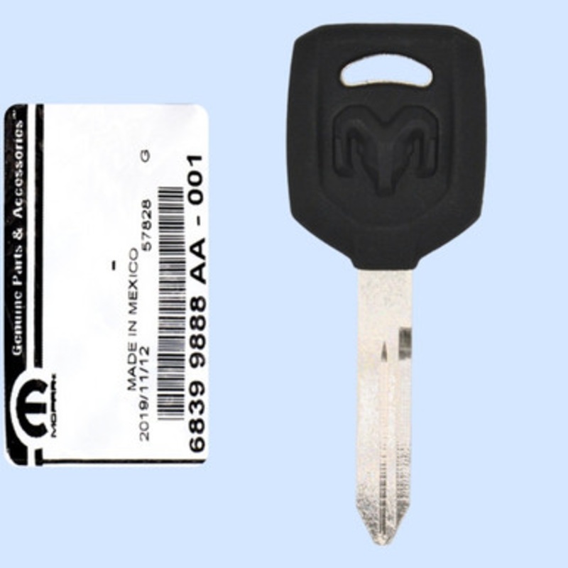 OEM Brand New 68399888AA Y159-P Plastic Head Key