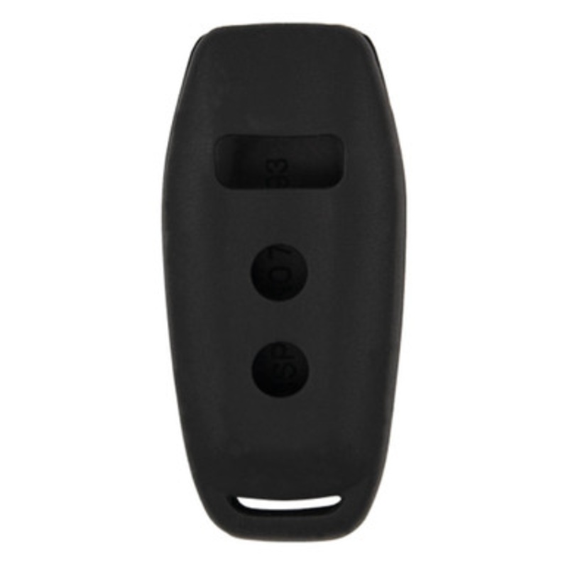 Replacement Silicone Jacket Keyless Remote Cover FRDB104 for Ford 4 Button Smart Key 164-R8109 164-R8111 – Black