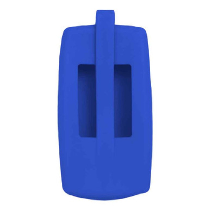 Replacement Silicone Jacket Keyless Remote Cover FRDB44 for Ford / Lincoln 4 Button PEPS Smart Key FCC ID: M3N5WY8406 – Blue