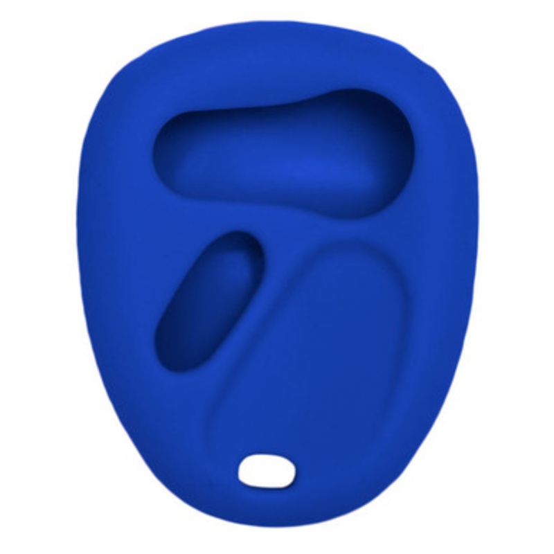Replacement Silicone Jacket Keyless Remote Cover GMC13 for GM – Blue