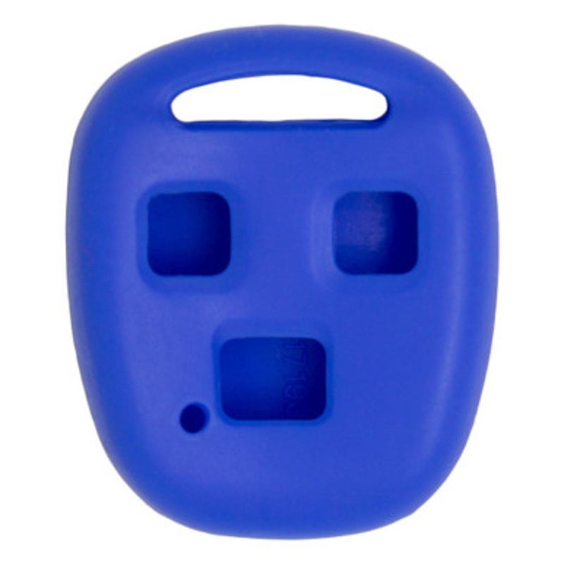 Replacement Silicone Jacket Keyless Remote Cover LXUS123 for Lexus – Blue
